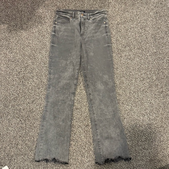 Express “90’s boot” Elegant Gray High Rise Bootcut Women's Jeans - Picture 2 of 7